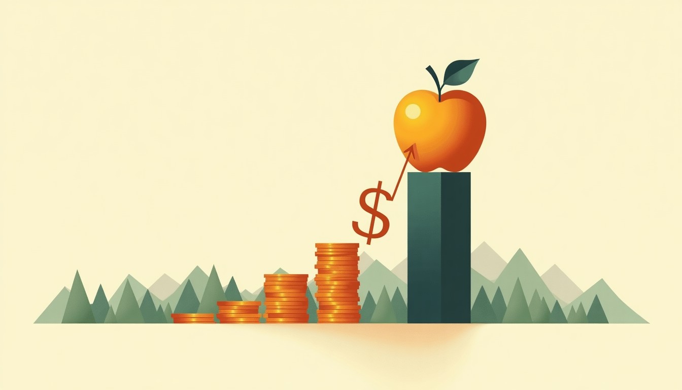 Apple briefly tops five trillion